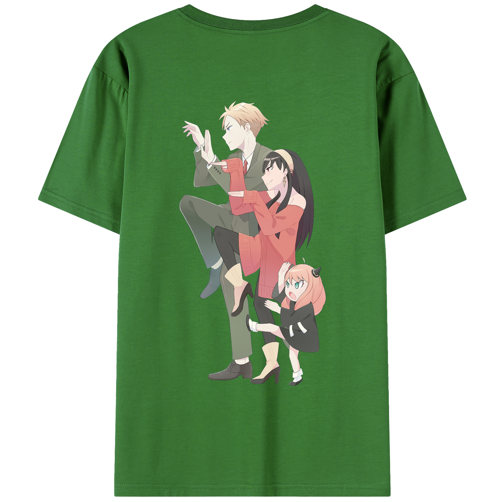 （画像用） SPY×FAMILY间谍家家酒 レディース半袖Tシャツ(バックプリント)